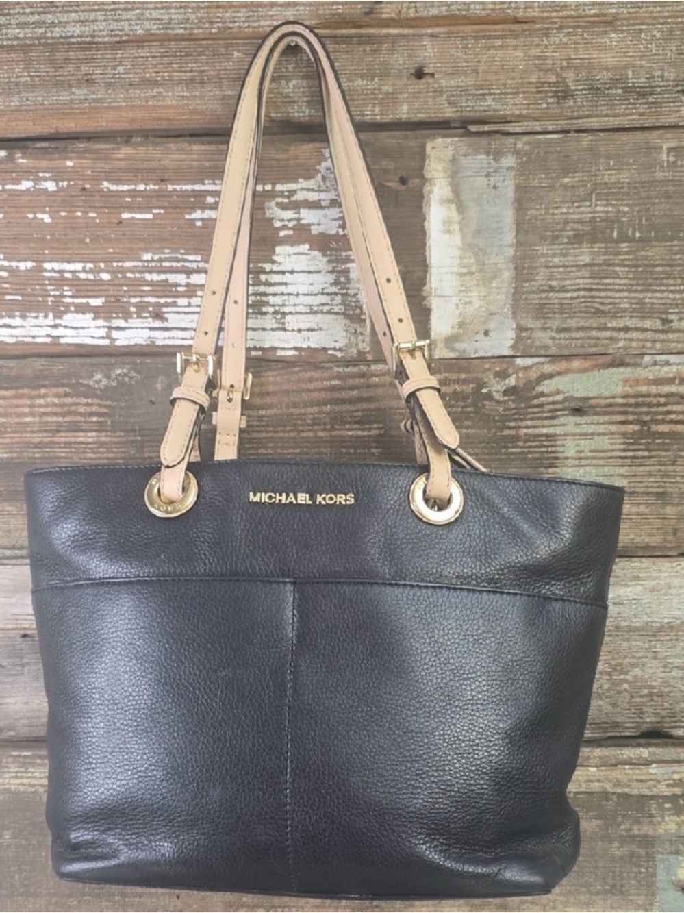 MICHAEL Michael Kors Bedford Medium Top Zip Pocket Tote